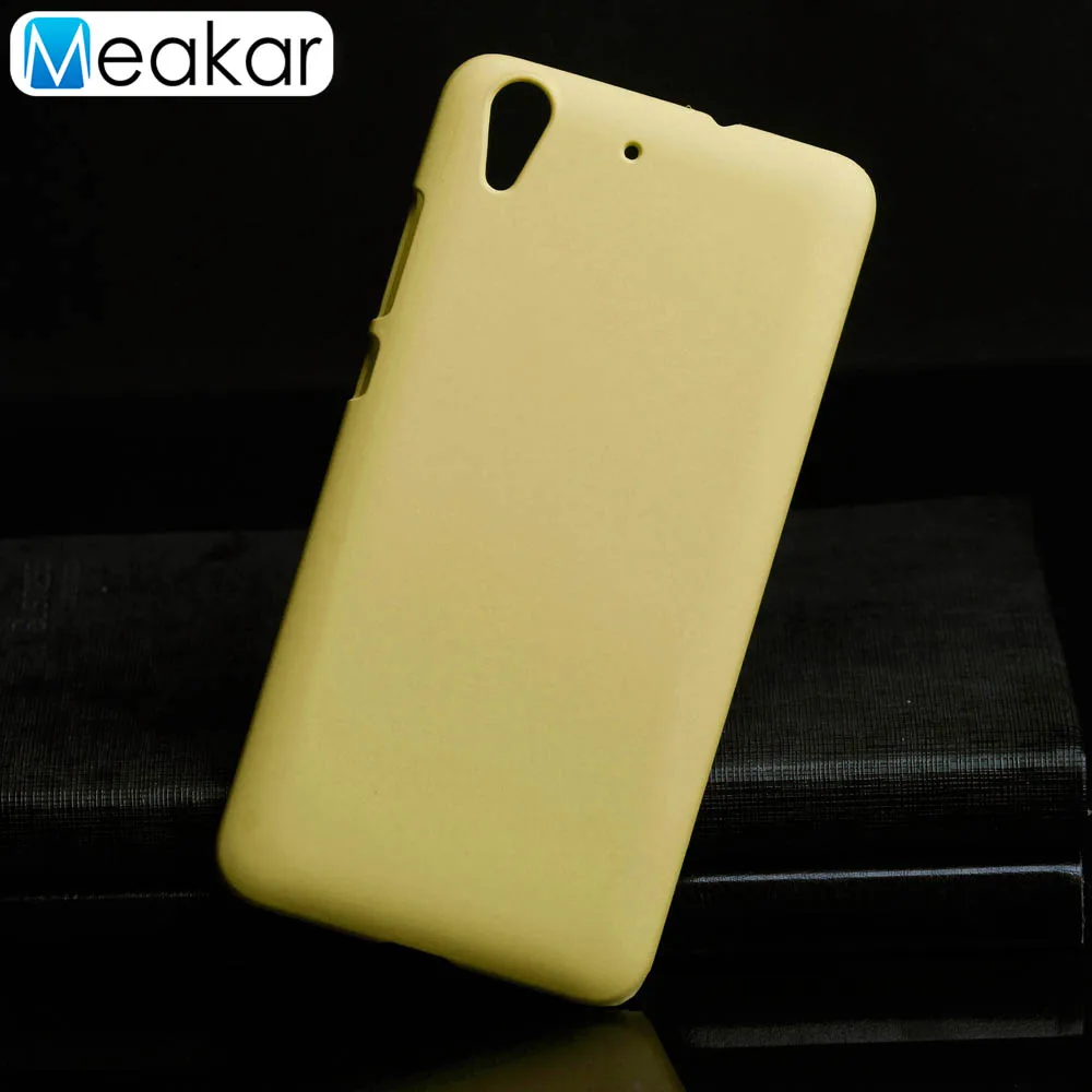 Yellow Матовый пластиковый чехол 5,5 для чехол для huawei Y6 Ii для huawei Y6 Ii 2 Honor Holly 3, чехол-лента на заднюю панель - Цвет: Yellow
