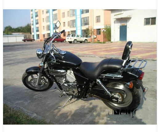 Хромированная мотоциклетная спинка Сисси Бар багажная стойка для Honda Magna VF250 VF 750