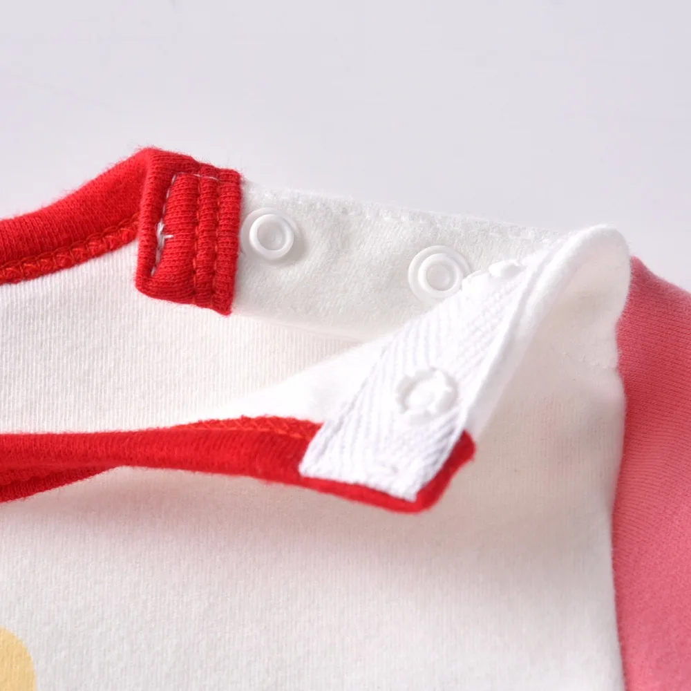 Осенне-зимний комбинезон для новорожденных девочек Рождественская Пижама с