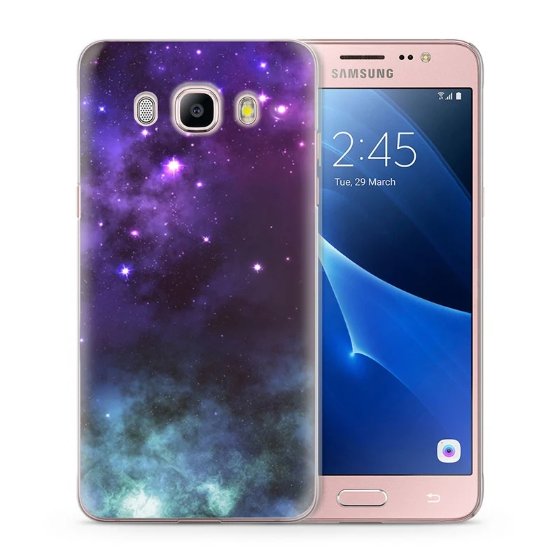 Coque For Funda Samsung Galaxy J5 2016 Case J510 J510F TPU Soft Landscape Lemon Painted Q029 |