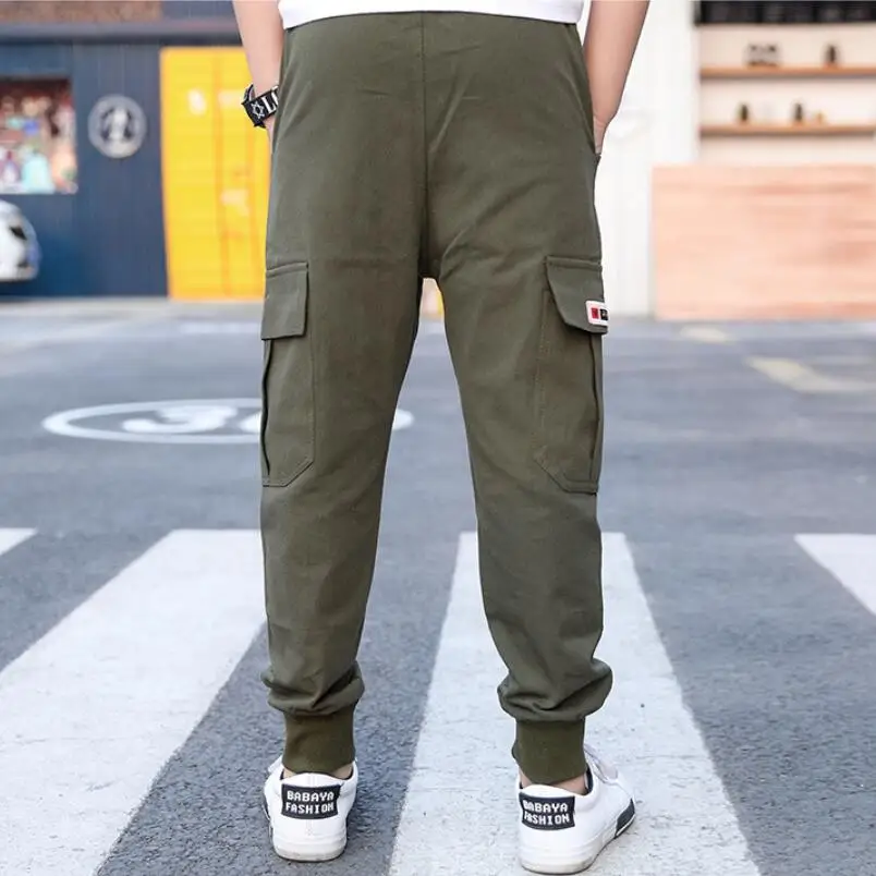 Брюки для мальчиков детские длинные штаны активного отдыха весенне осенние