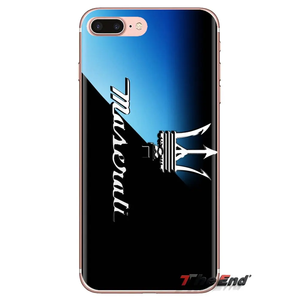 Maserati Car Logo Art Designs Print Soft Transparent Covers For Xiaomi Redmi 4A S2 Note 3 3S 4 4X 5 Plus 6 7 6A Pro Pocophone F1 |