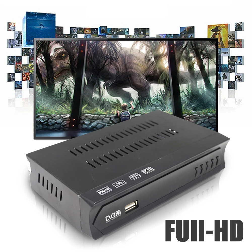 DVB S2 ТВ коробка Satelllite приемник полностью HD цифровой DVB-S/S2 H.264 MPEG-2/4 Декодер каналов кабельного телевидения Поддержка CCcam HD FTA IKS SKS Смарт DVB-S2