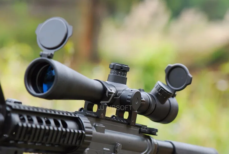 JJ Airsoft 3,5-10x40 E-SF остроумие красный/зеленый сетка(черный/коричневый) прицел Mark 4