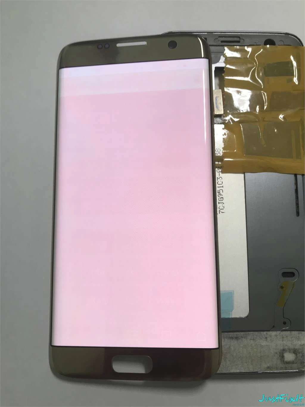 Для samsung Galaxy S7 Edge G935F горящий теневой ЖК-дисплей с сенсорным экраном дигитайзер 5,5 '' Super AMOLED