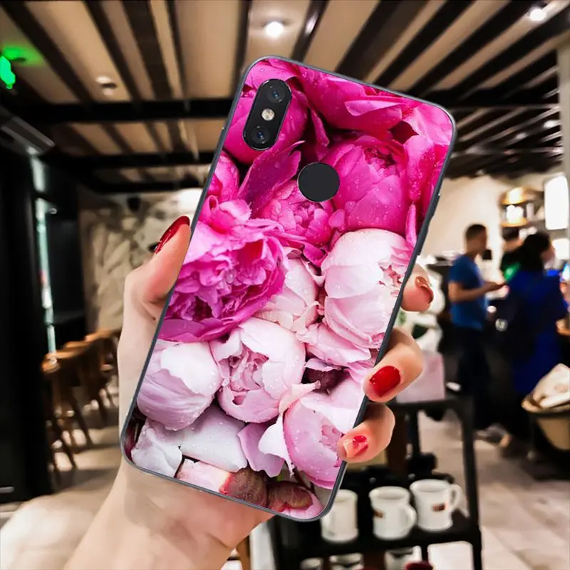 A5 Babaite элегантный розовый фиолетовый пион на вазе чехол для телефона для Xiaomi MiA1 A2 lite F1 Redmi 6A 4X 5Plus S2 Note7 Redmi Note4 - Цвет: A5