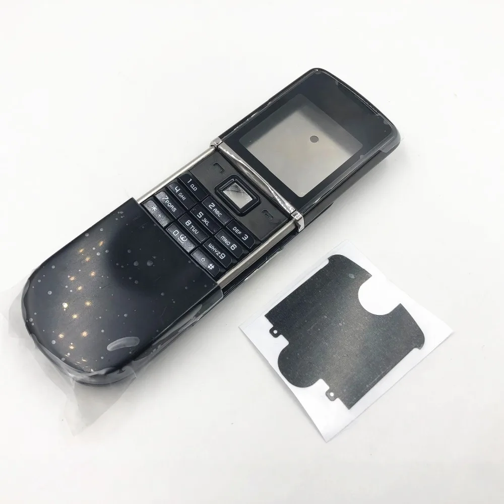 RTBESTOYZ для Nokia 8800SE 8800 Sirocco полный корпус Чехол русская английская клавиатура Черный Серебряный Золотой