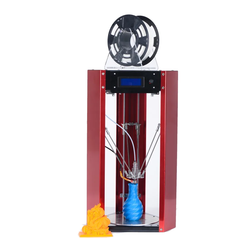 Набор для 3D принтера Delta обновленная металлическая конструкция 3KU с защитной