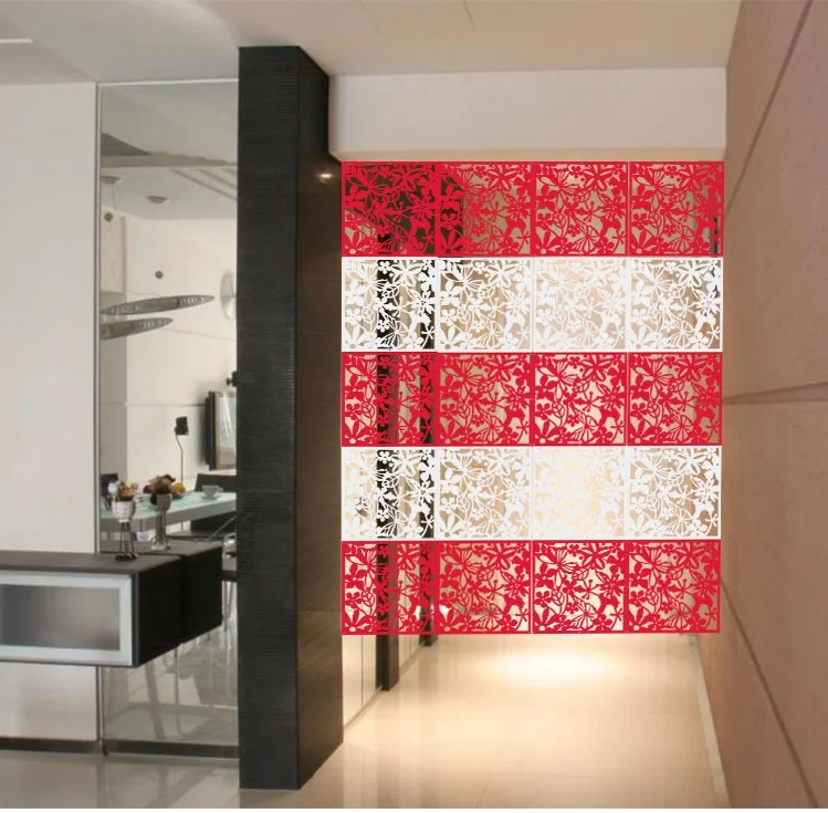 Украшение для дома 4 шт. Бабочка птица цветок подвесная перегородка комната