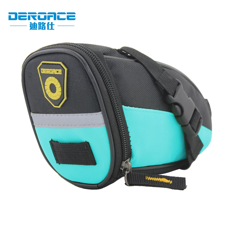 Deroace Велосипед сумка Shell непромокаемые седельная светоотражающие велосипед