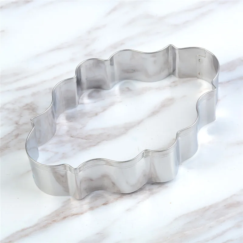 C 30 Styles Metal Pastry Baking Mould Biscuit Cookie Cutters DIY Stainless Steel Kitchen Bakeware Tool Free Shipping - Цвет: C