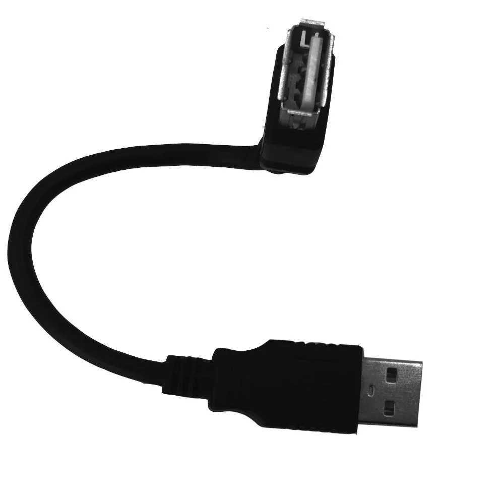 Ультра короткий USB 2 0 кабельный УДЛИНИТЕЛЬ шнур 18 см папа к женскому (медный