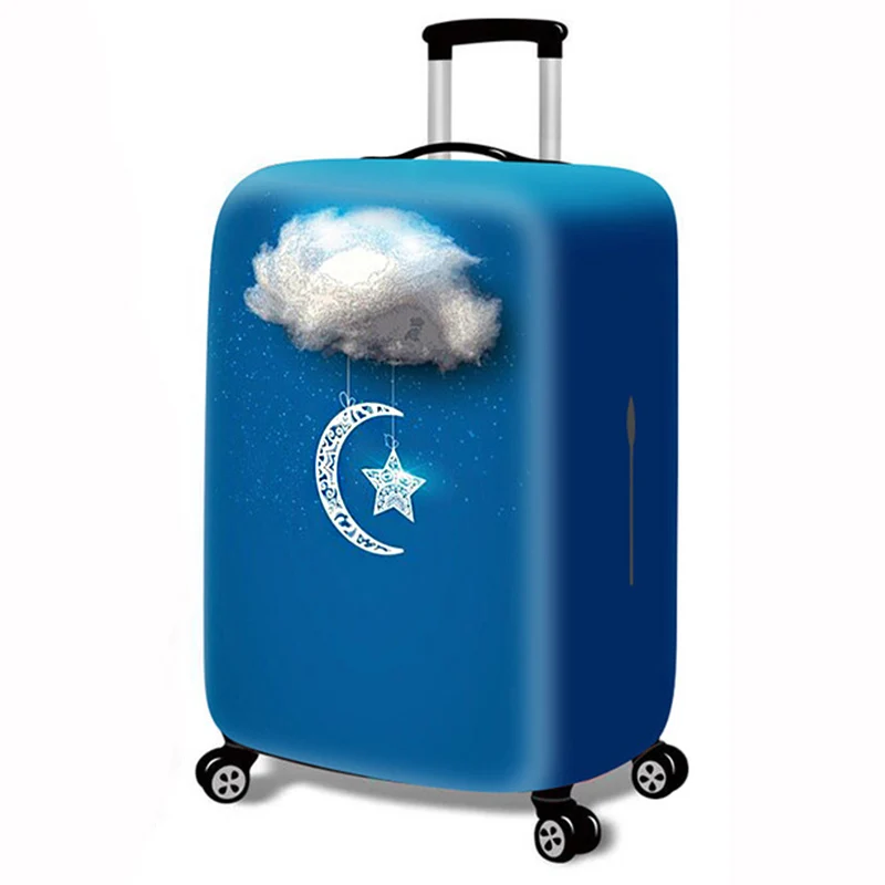 20 Luggage cover Карта мира дорожный костюм чехол защитный чехол стиль багажный чехол Аксессуары для путешествий Эластичный Чемодан пылезащитный чехол для 18'-32' - Цвет: 20 Luggage cover
