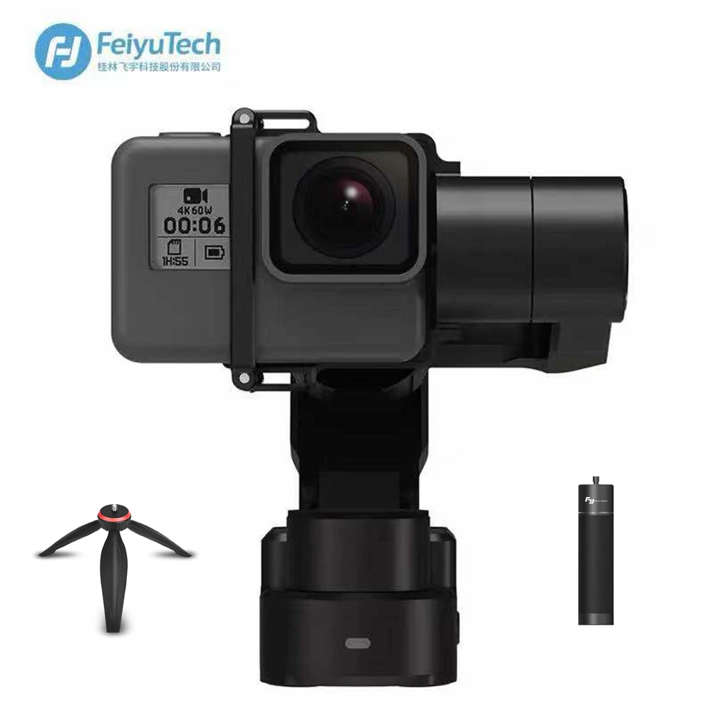 FeiyuTech Feiyu WG2X Водонепроницаемый 3 оси Brushelss стабилизатор для Gopro Hero7 6 5 session экшн-камеры Xiaomi yi 4/5 Yi 4 K RXO