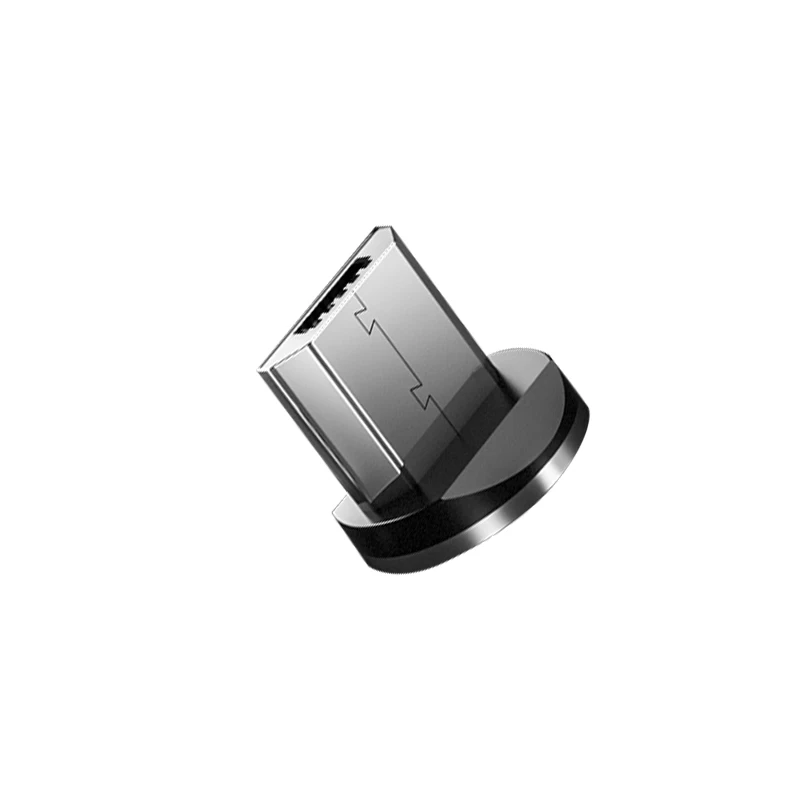 KingFriend Магнитный светодиодный светильник USB кабель передачи данных для быстрой зарядки зарядное устройство Micro USB кабель type C кабель для Xiaomi huawei iphone X - Цвет: only micro plug