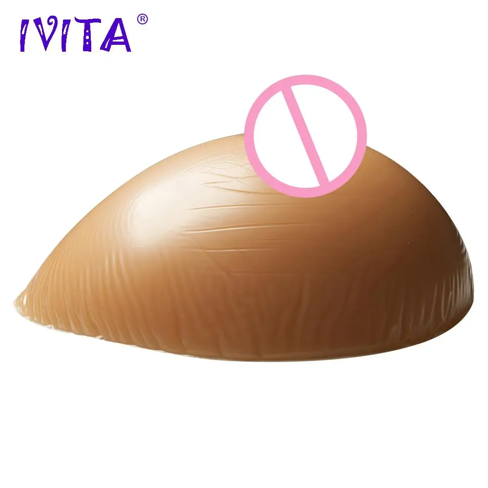 IVITA 2800 г силиконовая форма для груди мастэктомии трансвеститов транссексуалов