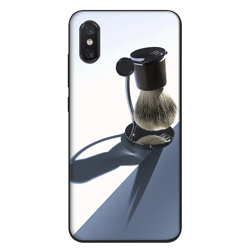 Черный силиконовый чехол из ТПУ для Xiaomi Redmi 4A 4X 5 5A Plus 6A 6 Pro S2 Чехлы макияжа |