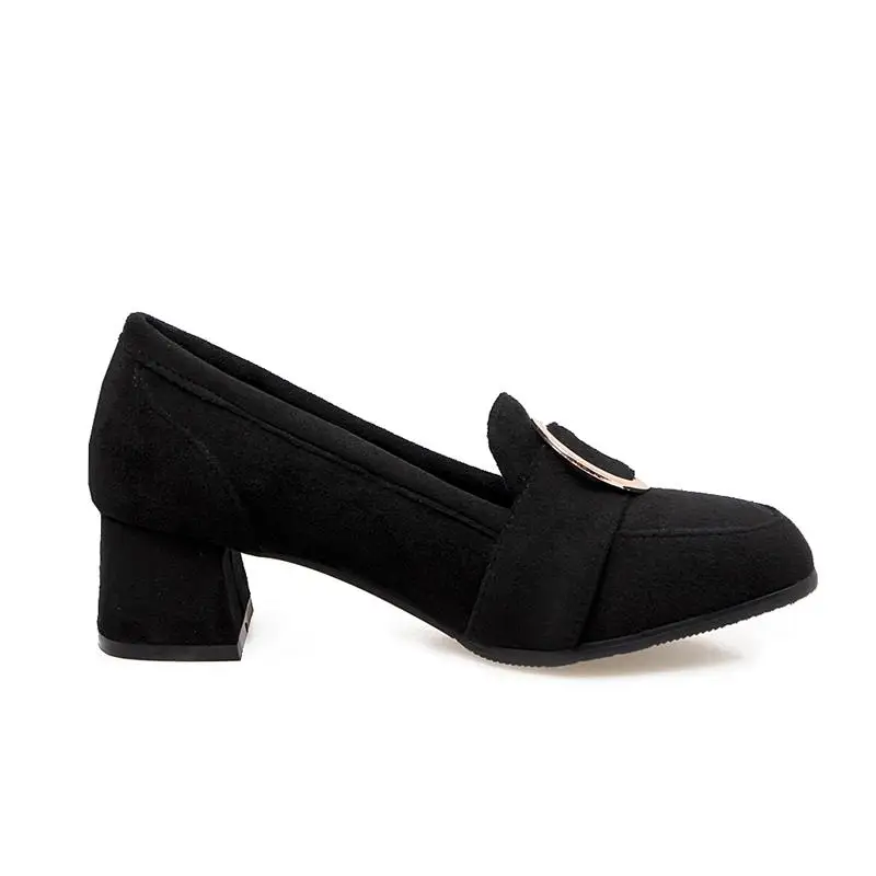 Smeeroon/Новые модные туфли-лодочки с квадратным носком обувь для отдыха женские