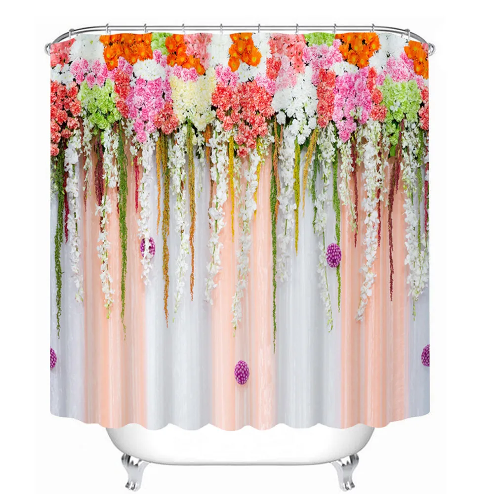 Детская Водонепроницаемая полиэфирная занавеска для душа ванной комнаты