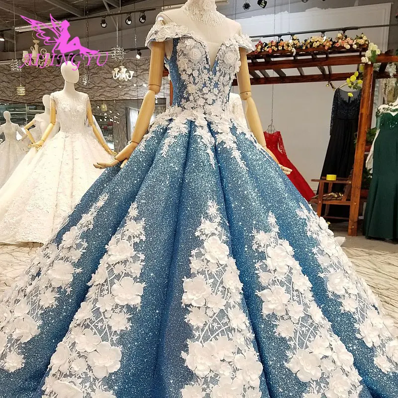 

AIJINGYU Simple Lace Wedding Dress Discount Gown Stores Islamic Balls 2021 Luxury Vintage Gowns Wedding Dresses For Sale Online