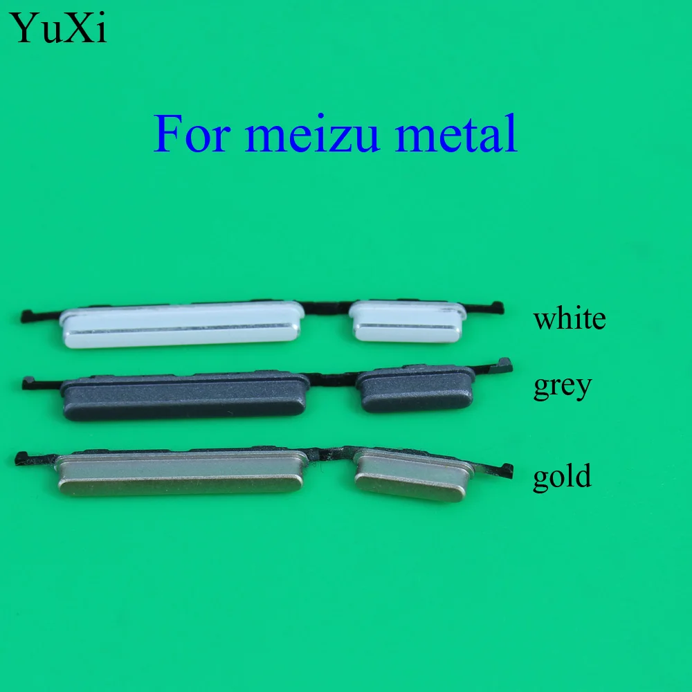 Боковая кнопка переключения громкости YuXi запасная часть для meizu metal