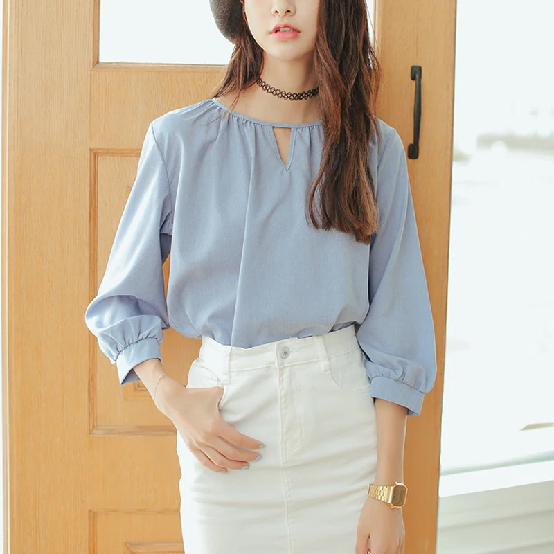 Новинка Лидер продаж универсальная Повседневная однотонная шифоновая женская