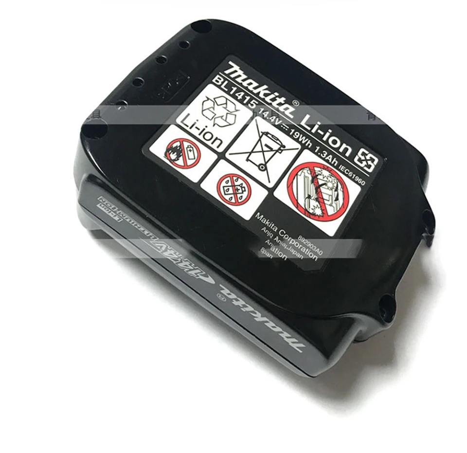 Япония Makita литиевая батарея 14,4 В BL1415 1.3AH BL1430 3.0AH BL1440 4.0AH DC18SD зарядное устройство литий-ионный инструмент для зарядки запчасти Makita
