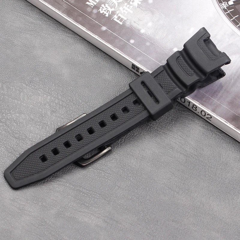 Силиконовый ремешок для мужчин подходит Casio SGW-100 женские повседневные спортивные