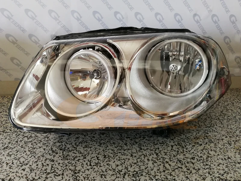 Для Volkswagen VW Jetta City MK4 2007 2008 2009 фары отличное Ультра яркое освещение CCFL ангельские глазки комплект halo кольца