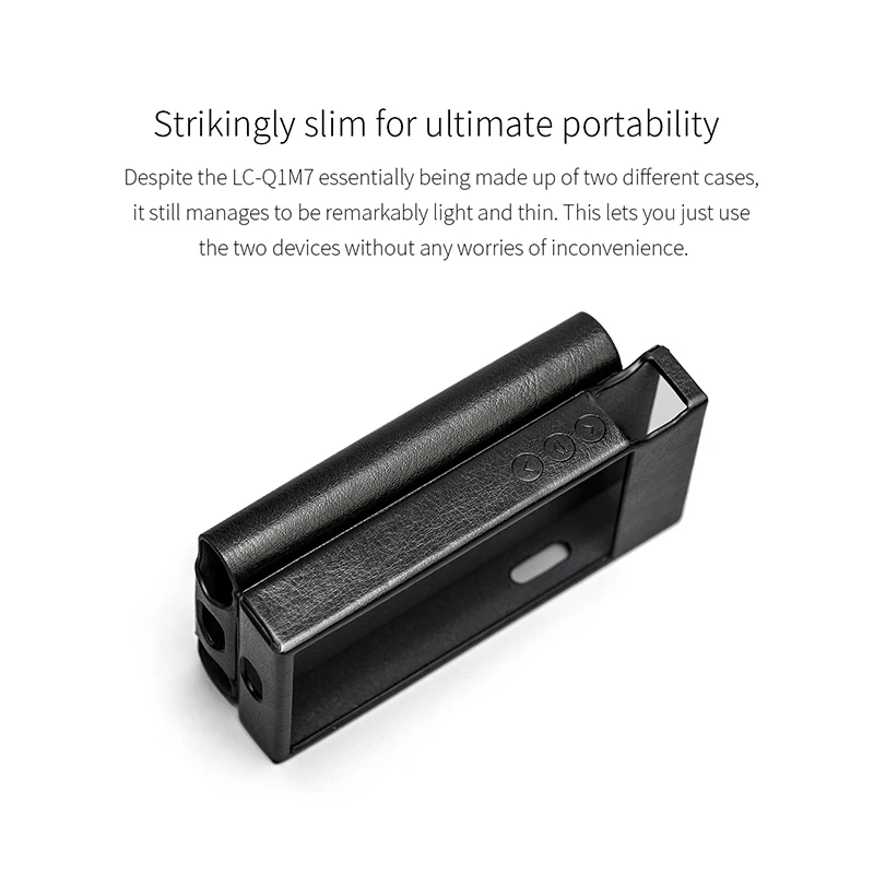 FIIO LC Q1M7 кожаный чехол Комплект для строительства Q1 Mark II и M7|Сумки чехлы плееров