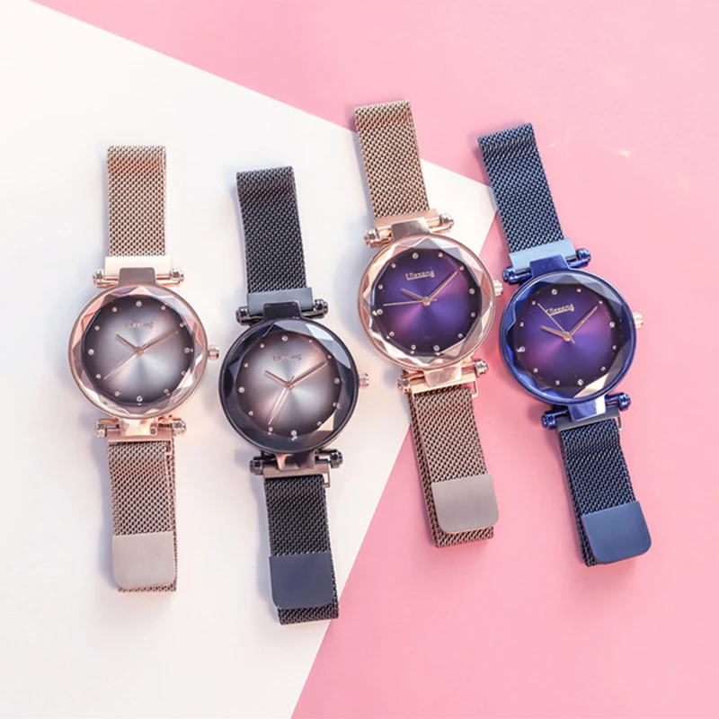 Женские часы с кристаллами роскошное платье Relojes Брендовые женские элегантные