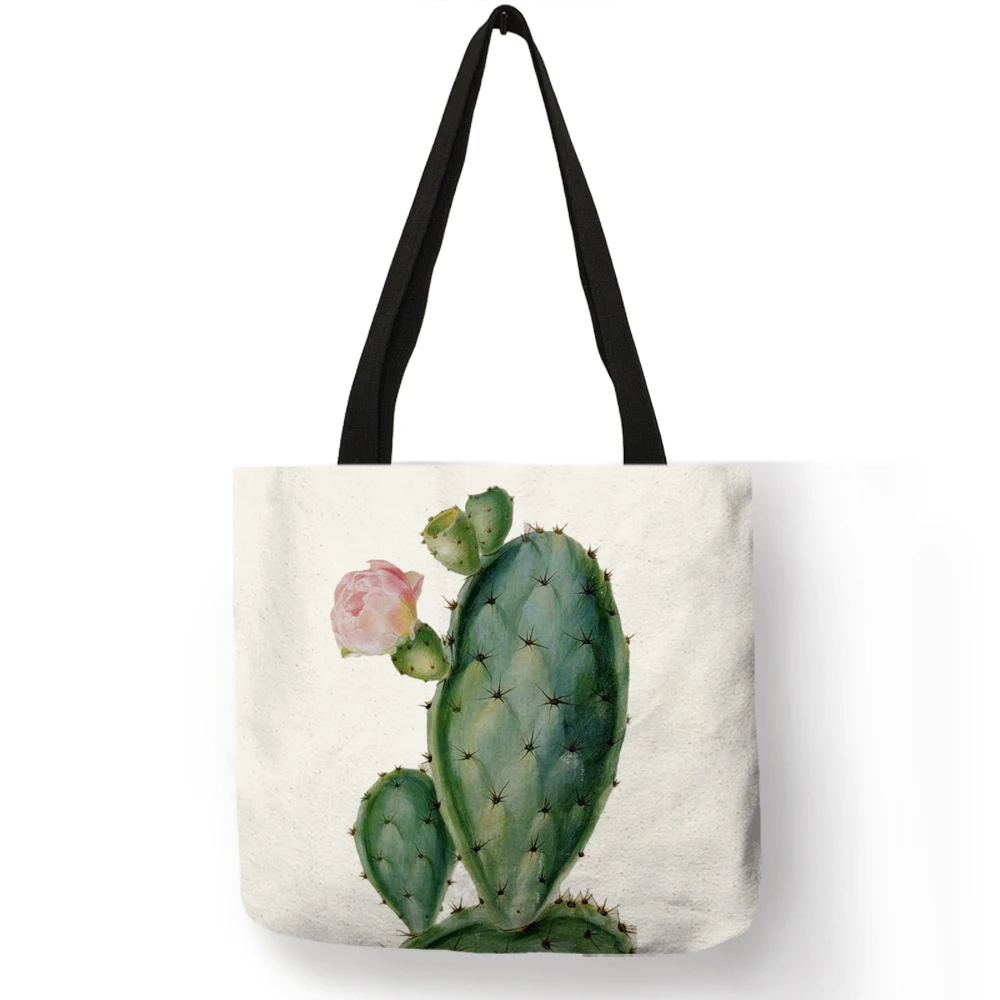 Модная сумка на плечо женские сумки женская сумочка с изображением суккулентов и