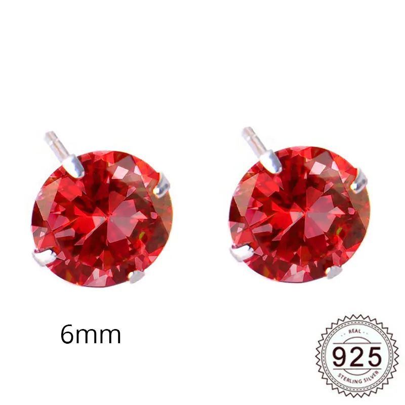LE0285A-6 UMODE серьги-гвоздики белого и золотого цвета с микро-круглыми фианитами и кристаллами для женщин, ювелирные изделия, модные аксессуары для женщин UE0259 - Окраска металла: LE0285A-6