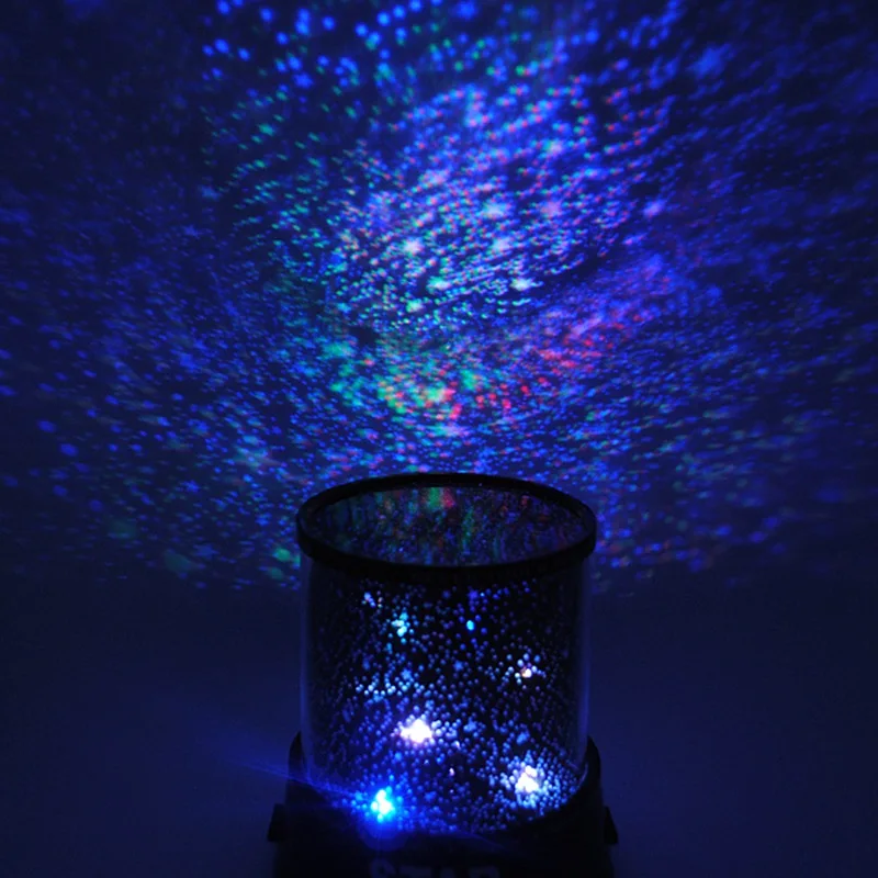 Красочное небо Звезда Мастер светодиодный ночной Светильник милое звездная