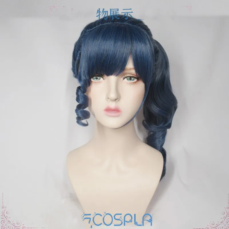 Wig Костюм для косплея персонажа V, костюм для косплея «Пятая личность», «ВВС», «Marta Betanfeld», карнавальный костюм «лолита», карнавальные Вечерние платья на Хэллоуин - Цвет: Wig