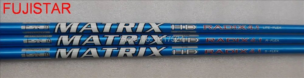 Fujistar Golf MATRIX HD RADIX 4 1 графитовый материал гольф Драйвер Вал 16 сторонняя 45 дюймов