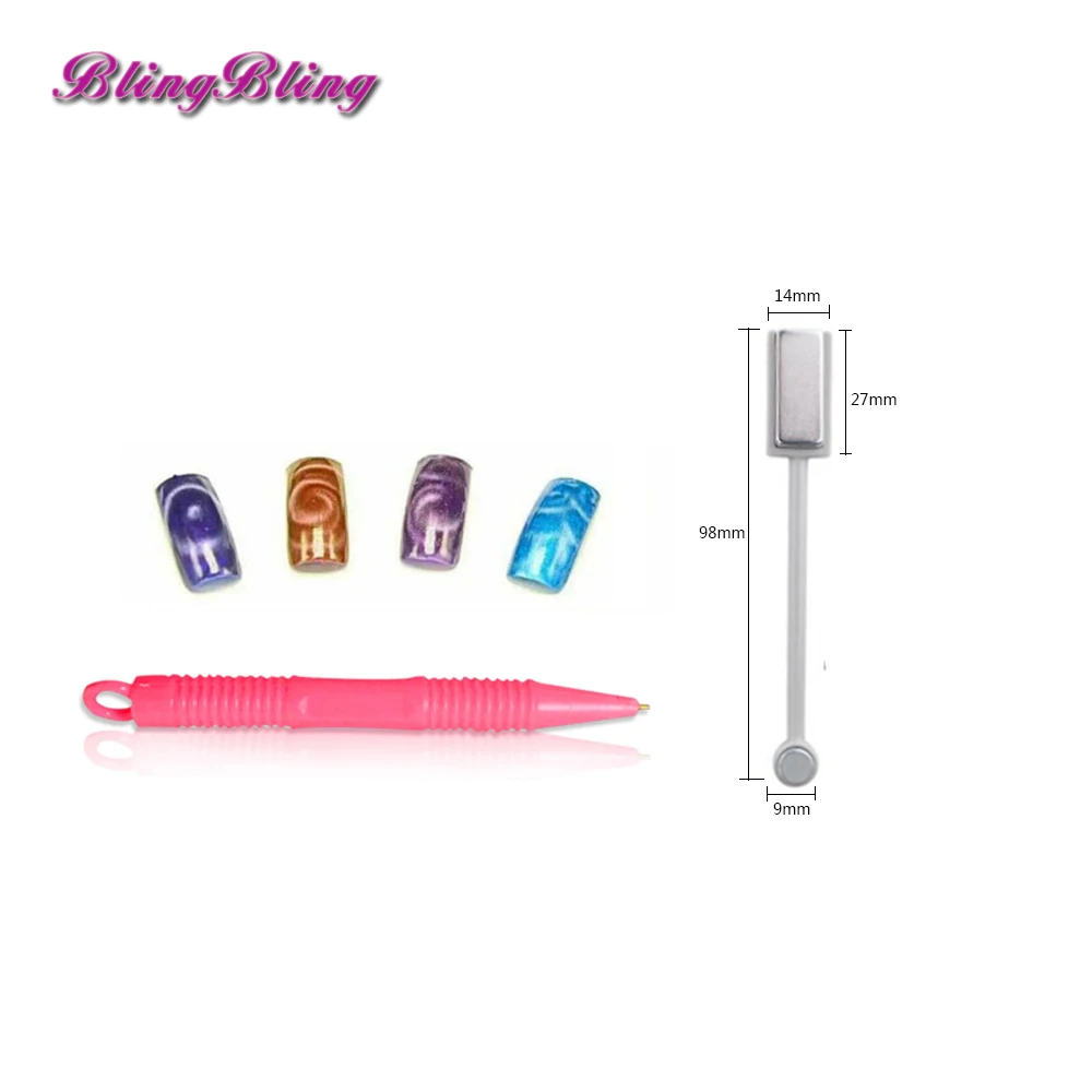 Blingbling новый двойной магнит Товары для кошек Средства ухода век плиты палочка