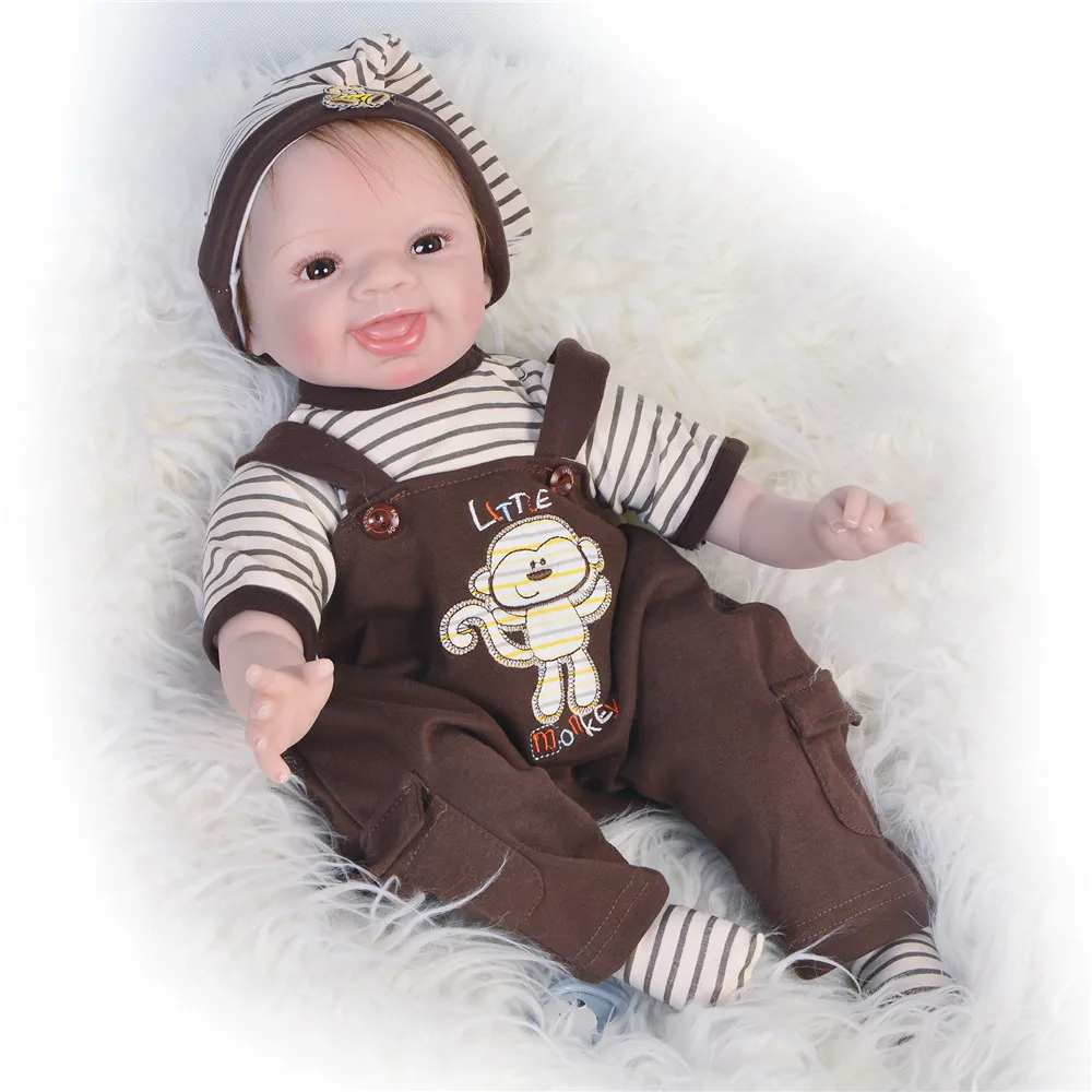 Куклы Bebe boy Reborn игрушки 22 &quot55 см мягкие силиконовые куклы boneca rebon menino для