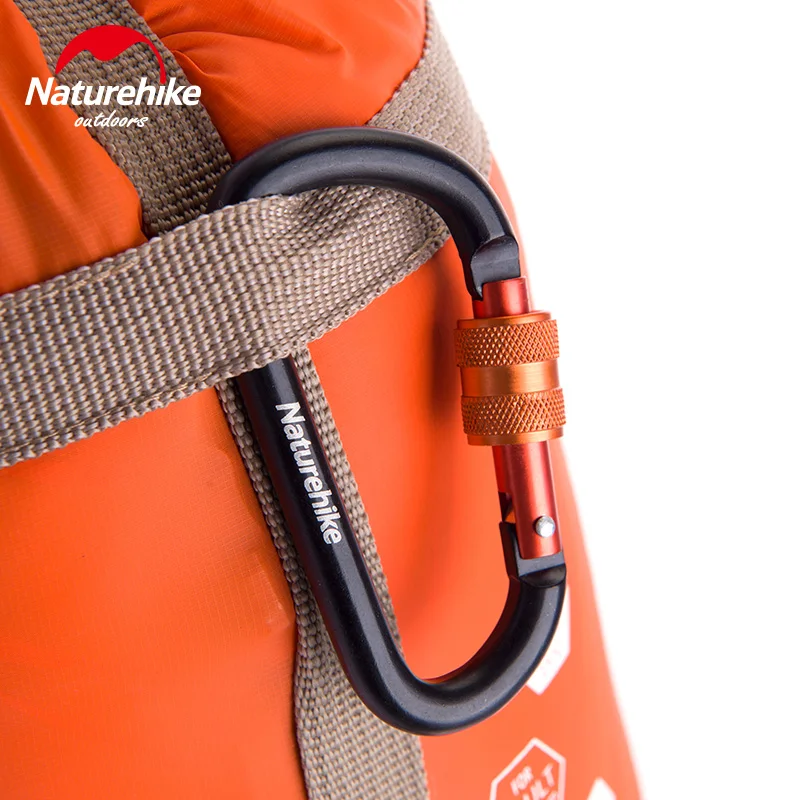 4 шт. Naturehike 8 см d-образный карабин из алюминиевого сплава для походов кемпинга