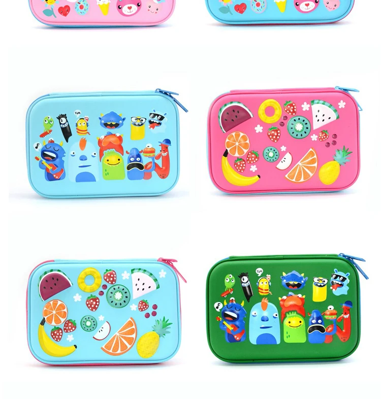 Пенал Единорог EVA Estojo Escolar Kalem Kutusu Etui Pencilcase Papelaria Box Estuche Lapices School Shark Astuccio Scuola