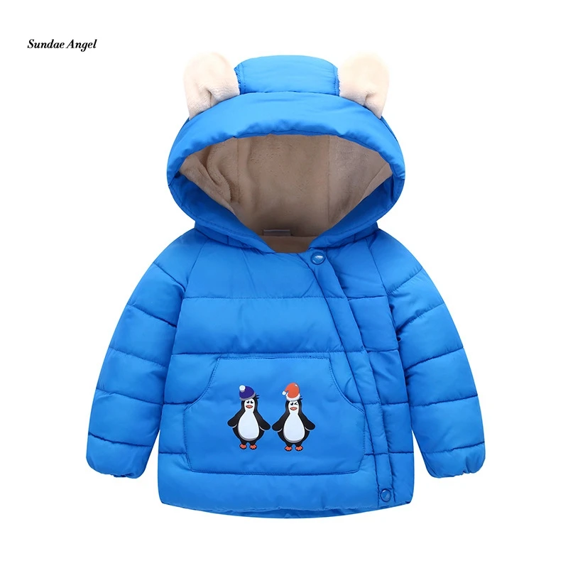 Пломбир Ангел зима куртки с длинными рукавами для девочек Пуховики и парки