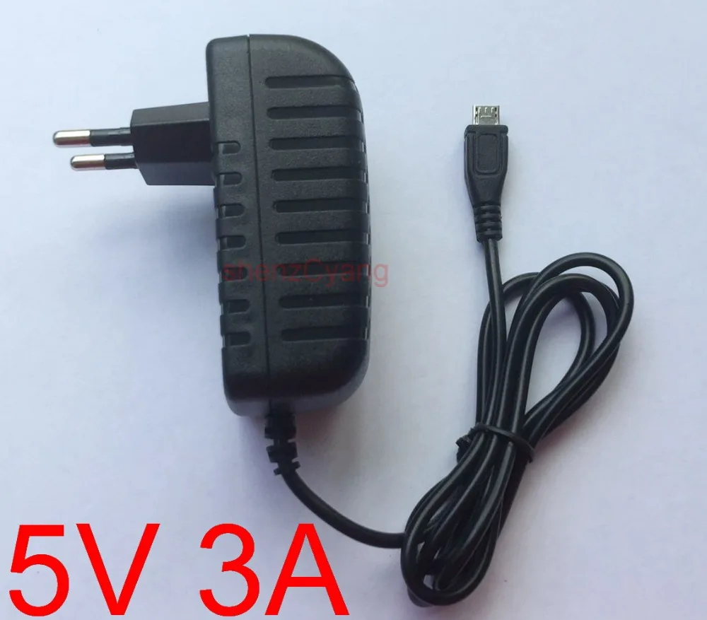 Зарядное устройство с Micro USB для планшетов 5 В 3 А 100 мА 1 шт. | Электронные компоненты