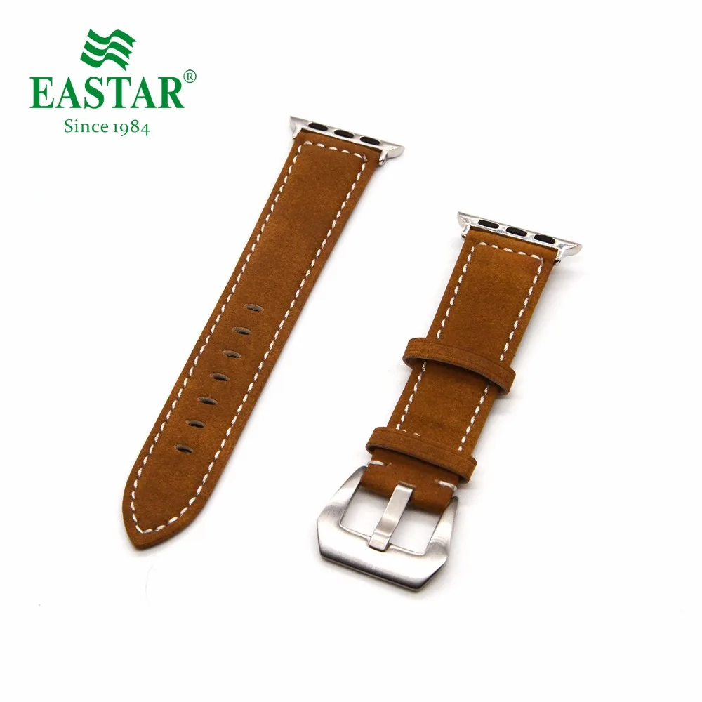 Ремешок кожаный Eastar для iwatch Apple Watch Band 42 мм 38 винтажный спортивный браслет 5 4 40 44