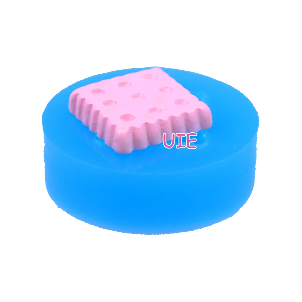 QYL030U 14.9mm Square Cookie Mold - Biscuit Flexible Silicone Chocolate Handmade DIY Resin Cabochon Candy Clay Дом и сад
