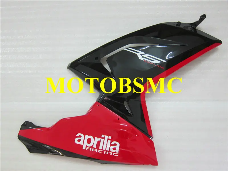 Мотоциклетный вставной обтекатель комплект для Aprilia RS125 06 07 08 09 10 11 RS 125 2006 2007 2011 красный черно белые обтекатели комплект+ подарки AA04