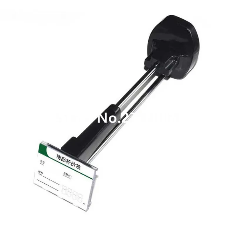 (50 pcs/pack ) black color 150mm length metal white color magnet key security display locking hooks for slatwall
