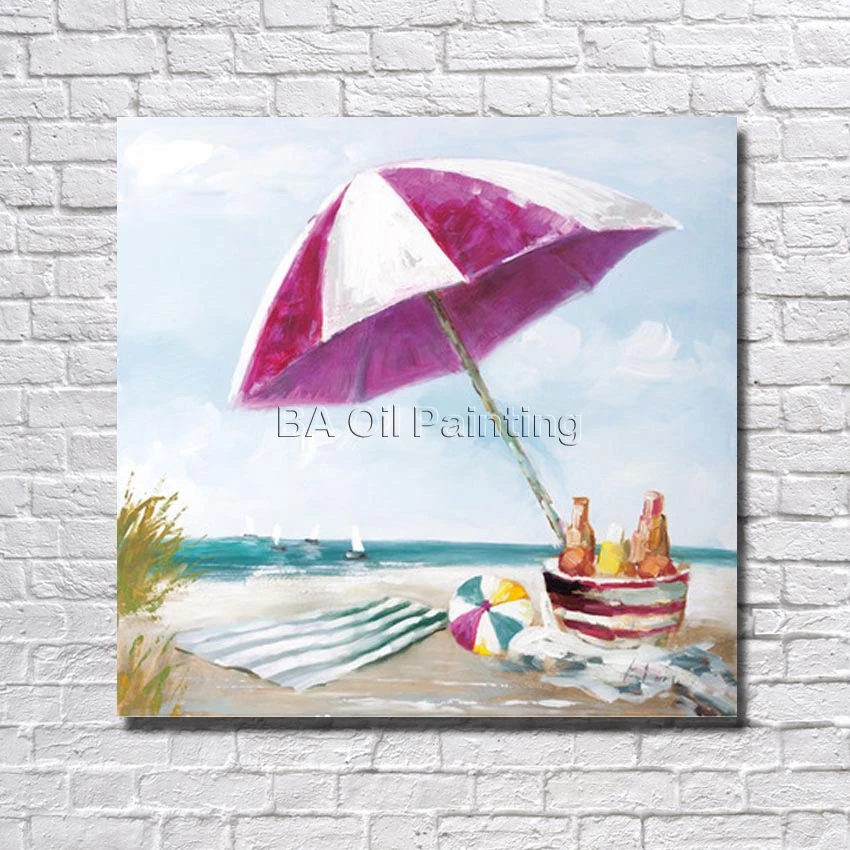 Бесплатная доставка 100% Handpainted абстрактный красивый пейзаж маслом на холсте