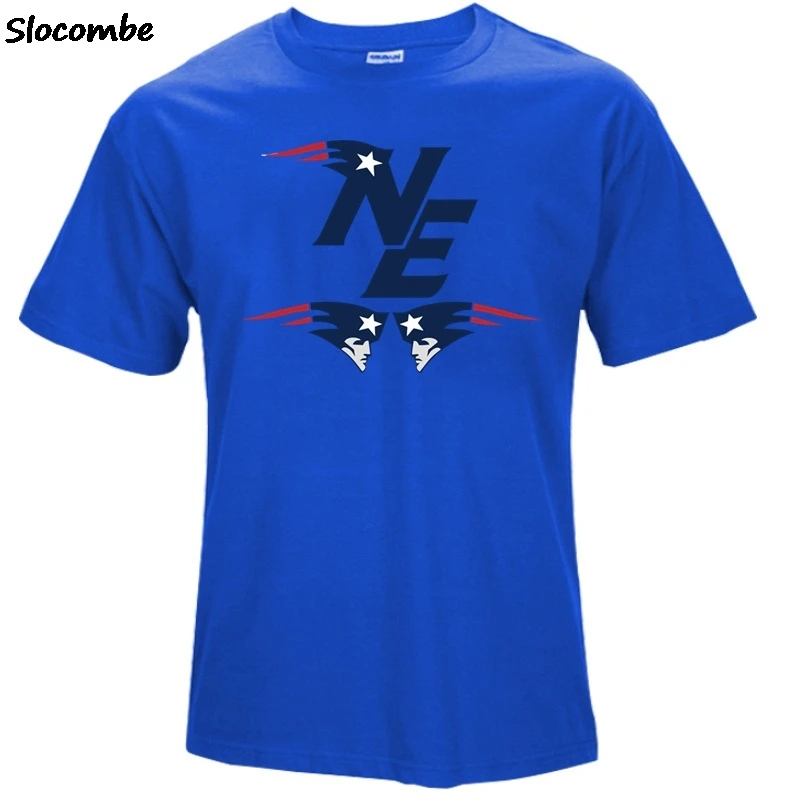 2017 новые модные Новая Англия Том Брэди 12 Забавный Логотип Футболка Пэтриотс