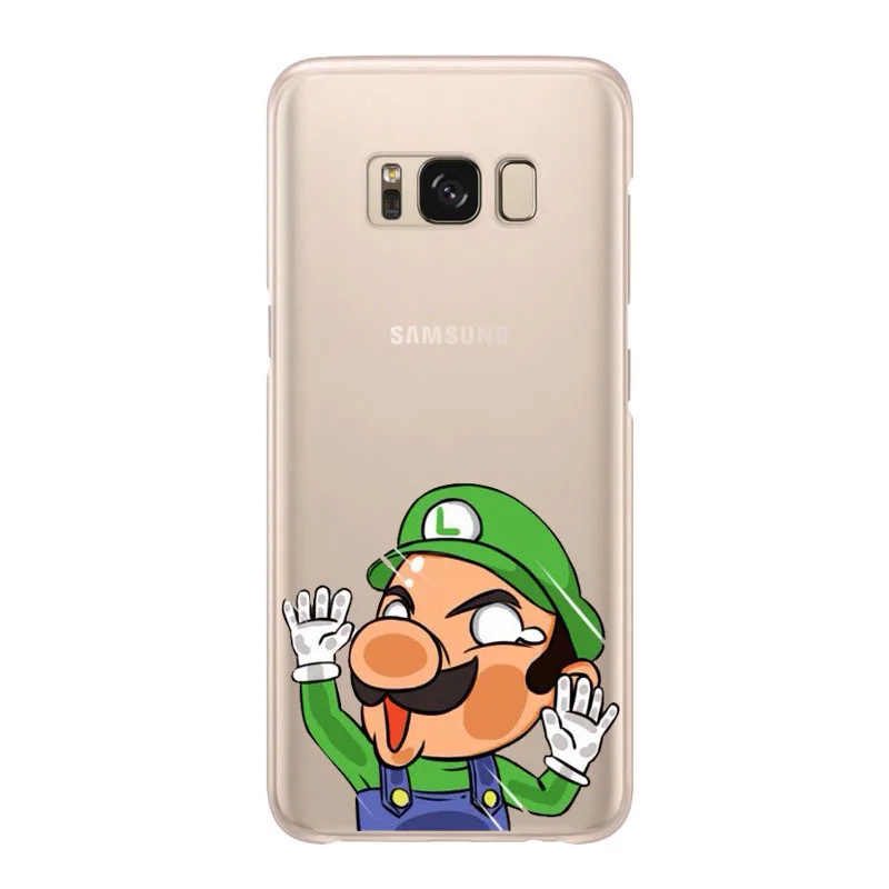 2018 Новые забавные Супер Марио чехол etui для samsung 2016 2017 A5 A7 J5 J7 A6 A8PIUS мягкий