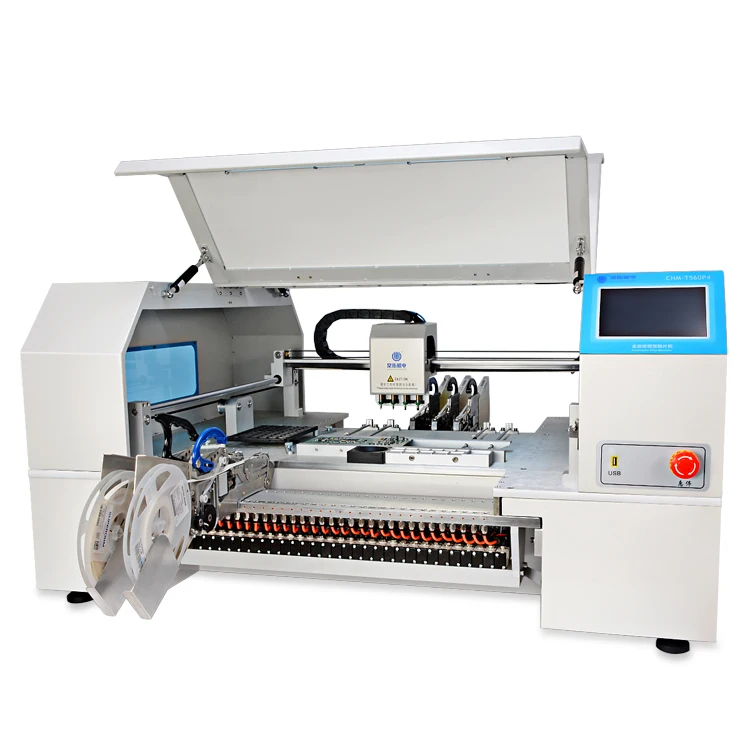4 головки 60 кормушки CHM T560P4 Charmhigh передовые Настольный chmt560p4 smt захвата и установки